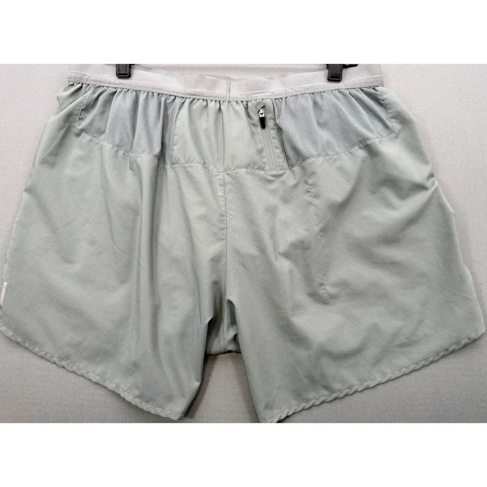 Nike Dri-FIT Stride 5 Inch Running Shorts Sage Green Lined CJ5453 | Men's XL